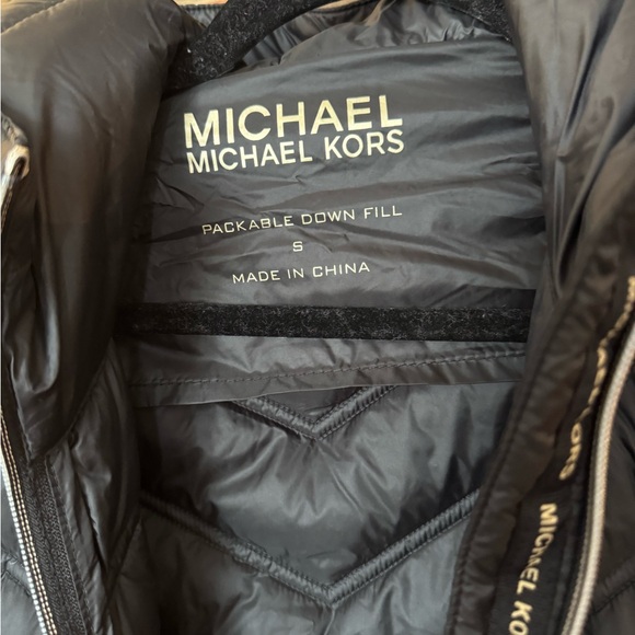 Michael Kors Black Puffer Jacket - Picture 2 of 3